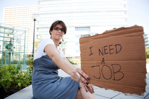 unemployed woman