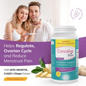 myo-inositol help regulate ovarian cycle TTC pills by Conceive Plus